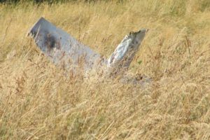 A single-engine, four passenger airplane -- a Piper Comanche P24-250 -- flown by Wilbert "Skeets" Mehrer, crashed Wednesday afternoon in a field approximately 1/2 mile from Grove Field Airport. Mehrer, 84, of Canby, Ore., was pronounced dead at the scene. The crash is under investigation by the Federal Aviation Administration and the National Transportation Safety Board.