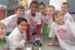 The Robo-Titans team recently competed in its first-ever FIRST LEGO League competition and walked away with the "Rookie Award," given to the top first-year team.