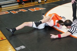 Chism King was crowned Outstanding Wrestler for the 2A sub-regional tournament Friday and Saturday, at R.A. Long High School.