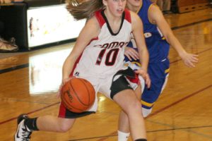 Sydney Allen provided plenty of points, rebounds and assists to help the Camas girls basketball team beat Kelso and Mountain View for second place in the district tournament.