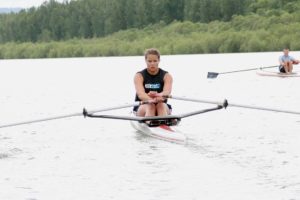 After seven months of rowing, Kayla Yraceburu advanced to the U.S. Rowing Junior Nationals June 10 to 12, on Melton Hill Lake in Oak Ridge, Tenn. The Camas High School graduate took third in the women's youth single "B" final.