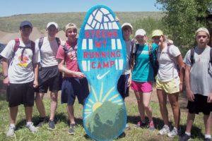 The Washougal cross country runners arrive at the Steens Mountain Running Camp. Pictured (left to right): Darian Tierney, Danny Riat, Sean Eustis, Isaac Stinchfield, Brooke Croeni, Kendall Utter and Dylan McNeil. Not pictured: Collin Manning.