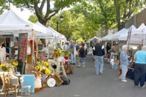 This year's Street Faire will span four blocks in downtown Camas. It is sponsored by Camas Antiques and the Downtown Camas Association, and presented by Worthy Goods.