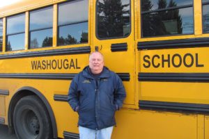 Mike Broderick recently retired after nearly 28 years of driving a bus for the Washougal School District. He said he'll miss the daily joking and conversation with his co-workers, as well as the children he drove to and from school.