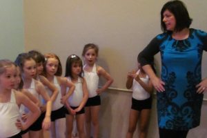 Candace Miller, program director at Virtuosity Performing Arts Studio, in Camas, teaches young dancers. The petite performance team class includes tap and jazz instruction. "The most important thing is to have fun," Miller said.