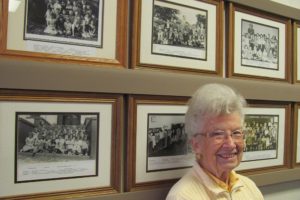 Virginia Warren is retiring from the Friends of the Camas Community Center Board. She has served as the historian since 1985.