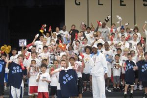 Larry Jury, of Camas, led a "Dream Team" camp for youth at Evergreen Middle School, in Hillsboro, Ore., in June 2013. He is organizing a similar event March 15 and 16, at Liberty Middle School, in Camas.