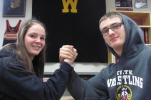 Haven (left) and Stephen (right) Camden are bound by a love for wrestling in Washougal.