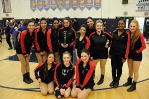 The Camas dance team earned the district championship Saturday, at Skyview High School. The dancers are Dahlia Vu, Veronica Mercado, Alexis Stanton, Alisha Heilman, Asia Fearrington, Kassidy Renfroe, Kayleigh Petit de Lueb, Lindsey Kosaki, Lucinda Zhang, Maddie Bertalot, Rachel Liu, Sylvia Cochrane, Talia Sampson and Ursula Hood. Camas qualified for the state meet Saturday, March 28, in Yakima.