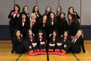 Contributed photos
The Camas High School dance team qualified for the state competition Friday and Saturday, at the Yakima Sun Dome. Their hip-hop routine pays homage to the movie "Happy Feet."