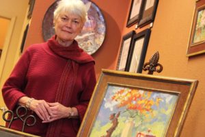 A show featuring the artwork of Marilyn Farrell Webberley will open at the Ballard & Call gallery in downtown Camas on Friday. Webberley will be on hand to talk about her work from 5 to 8 p.m.