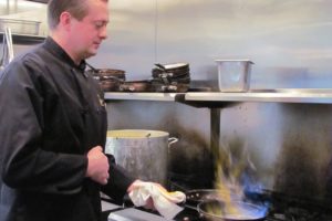 During the Taste of Camas, returning Iron Chef champion, Chef Peter Echeverio of New Seasons Market, will take on Chef Tim McCusker of Harvest restaurant (pictured above). The event is a fundraiser for the Camas Educational Foundation.