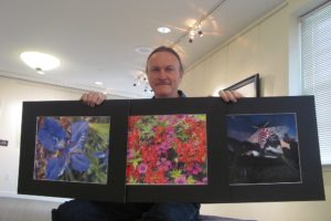 Alan Bosse is the featured artist for April at the Second Story Gallery at the Camas Public Library.  He and his wife, Sharon, moved to the area nine months ago.