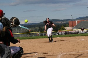 Harli Hubbard celebrated her 17th birthday by striking out 13 Union Titans on April 22. The Camas High School junior allowed only two hits and two walks in seven innings pitched. The Papermakers won the game 9-1.