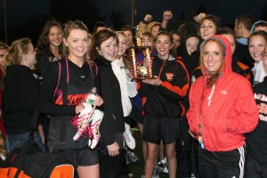 The Washougal girls track and field team won the Panther Invitational Friday, at Fishback Stadium. The ladies leaped over Mark Morris by 25 points, as well as six other schools, for the first-place trophy.