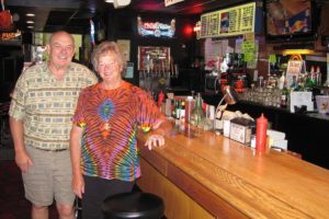 Jerry and Berta Knott have owned the Big Foot Inn for 27 years. The popular local tavern and restaurant has been named Business of the Year by the Chamber of Commerce.