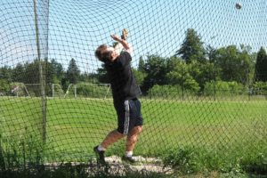 Triton Pitassi captured the Washington State Hammer Title, with a throw of 191 feet, 4 inches, May 27, in Centralia.