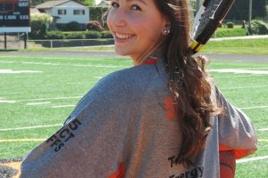 Haley Briggs gained "trust, energy, accountablity and memories" from playing soccer, basketball and tennis for Washougal High School. Take the first letters out of all four of those traits, and it spells "TEAM."