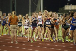 Camas High School graduate Emily Thomas (No. 23) gave all she had in her final race for Gonzaga University May 23, at the NCAA West Preliminary Championships in Austin, Texas. She finished in 19th place in the 10,000-meter run in 36:01.23.