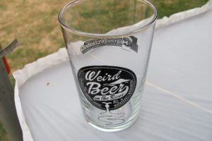 Individuals who paid $17 online or $20 at the gate of the Weird Beer on the River festival received a souvenir glass and tickets for six tastings of beer, wine or hard cider. Options for designated drivers included soda and bottled water. The first-time event was a benefit for CDM Caregiving Services, of Vancouver.