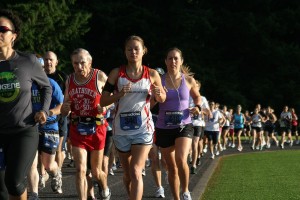 The ninth Lacamas Lake half marathon, and 4-mile run and walk event, begins at 7:30 a.m. Sunday, at Cardon Field, behind Camas High School.