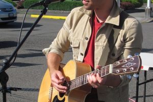 Liam Tully performed in June, at the Camas Farmer's Market. The singer, songwriter and guitarist from Washougal, said his first musical love was guitar from the moment his dad introduced him to his first Chuck Berry record.