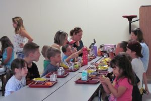 A variety of students access Hathaway's free summer lunch program, from those in local Community Education programs  to those participating in credit recovery. The lunches run from 11:45 a.m. to 12:45 p.m. Monday through Friday, until Aug. 16.