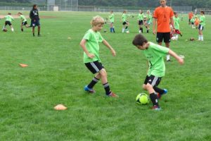 More than 100 youth participated in the Dan Macaya Soccer Camp last week at the Ione Street fields in Camas. When Macaya, who played soccer at and graduated from Camas High School and Concordia University, first started the event nine years ago 15 kids attended. The camp has continued to grow and expand each year.