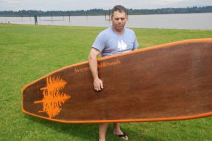 Contributed photo
Terry Click, formerly of Camas, owns Sweetwood Paddleboards, a company based in Montana.