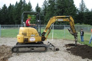 Photo courtesy of Tammy Connolly
Thanks to the efforts of the Cape Horn-Skye Elementary School Booster Club and contributions from the community, students at the rural Washougal school will have a covered play area starting this fall.