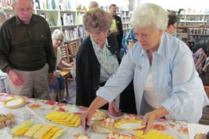 Merrie Thompson (right) has volunteered at the Washougal Community Library for 10 years. She serves as the book sale chairman for the Friends of the Library. "I have made new friends, stayed in contact with old friends and made my life fuller by helping others through volunteering," said Thompson, 67. "Find something you like to do and share it with others. I love books, so I started with the library." Her husband Glenn, 69 (not pictured), has volunteered at the library for five years.