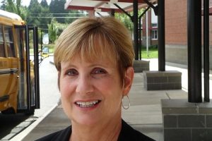 Susan Asher is enjoying her job as the new associate principal at Camas High School. "The kids are some of the nicest, most polite I have met," she said.