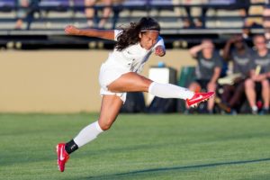 Eryn Brown, of Camas, delivered three goals and two assists to help the Portland State University women's soccer team beat New Mexico State 7-0 Sept. 1, in the UNLV Tournament. Brown was selected to the All-UNLV Tournament Team and was named the Big Sky Conference's Offensive Player of the Week.