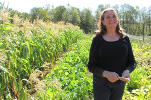 Jo Grace Buck enjoys growing vegetables such as corn, tomatoes, peas, carrots and beets, with her husband Roy (not pictured). In all, there are more than 50 varieties of produce grown at their Ever Green Farm, in Washougal. "We want to learn and give options to people," Jo Grace said. "We try varieties and see what works -- what grows in this environment."