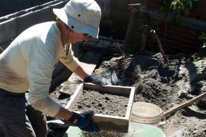 Catherine "Cath" Alvey, of Washougal, spent five days in September, helping to build a home in Guatemala. She is a volunteer with Evergreen Habitat for Humanity. The home building process involved hauling and splitting rocks, sifting sand, making concrete, building walls and mixing mortar.