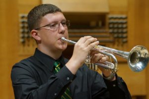 CHS junior Isaac Hodapp has been selected for the National Association for Music Education All National Honor Band. Only 17 high school trumpet players in the country received the honor.