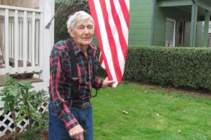 Vern Sapp, 90, of Camas, is a World War II veteran. As a member of the U.S. Amphibious Force, he was a cook on one of the ships that transported troops and equipment to Normandy, France, on D-Day, June 6, 1944. Sapp, a Kentucky native, was a sheet metal worker for 20 years at the paper mill in Camas before he retired. He and his wife Lillian have been married for 49 years.