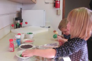 Camas Parks & Recreation provides a variety of opportunities for kids to be creative during winter break, such as this cookie baking preschool camp last year.