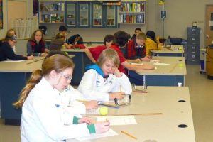 The middle school Science Olympiad will take place at Camas High School this Saturday from 8:30 a.m. to 4:30 p.m. It involves teams of students working together on events ranging from biology and physics to hands-on creations.