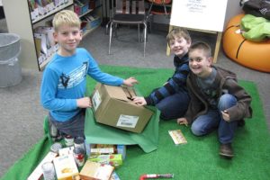 Cape Horn-Skye Elementary School fourth-graders collected donations of food and clothing for the homeless after being inspired by the book, "The Giving Tree."