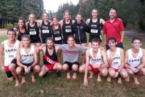 The Camas boys and girls cross country teams both captured district championships Thursday, at Lewisville Park in Battle Ground.