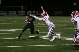 Zack Marshall ignited the Camas offense with four touchdowns Friday, at Doc Harris Stadium.