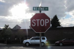 Ione Street, where Hayes Freedom High School is located, will be cermonially renamed after environmental activist Denis Hayes of Camas. The school also bears his name. 