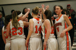 A fighting spirit helped the Washougal High School girls basketball team beat Mark Morris for the first time since joining the 2A Greater St. Helens League in 2007. The Panthers prevailed 55-47 Thursday to force a tie for first place in league.