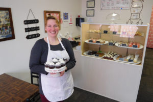 Jenny Easley is a self-taught baker. "Our kids are brutally honest," she said. "Nothing goes on our menu unless they think it tastes good." She and her husband, David, recently opened The Hungrys Bakery at 333 N.E. Lechner St., Camas. 