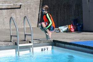 The Camas Municipal Pool offers classes, lessons and open swim times during summer break. (Post-Record file photo)