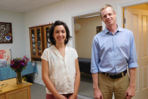 Holly Toelke, a licensed massage therapist, and Jeff Olson, a licensed acupuncturist, enjoy sharing a holistic approach to healing. Olson owns Washougal Acupuncture & Massage. "Traditional Chinese Medicine uses acupuncture, various hands-on techniques, nutrition, herbology, exercise, and lifestyle modifications to address illness in a holistic way," he said. 