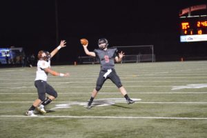 Jack Colletto tamed the Battle Ground Tigers with 399 passing yards and seven touchdowns to lead the Camas Papermakers to a 49-28 victory Friday, at Doc Harris Stadium. 