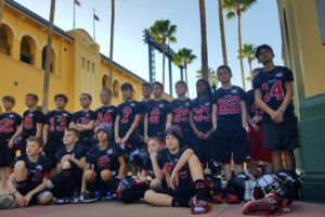 Eighteen Jets played football for Camas and Washougal at the Pop Warner Super Bowl Dec. 3 to 10, at the ESPN Wide World of Sports Complex, in Orlando. It's an experience these boys will never forget. (Photo courtesy of Steve Speer)