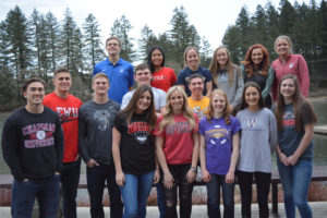 Sixteen Camas Papermakers signed their college letters of intent Wednesday, at Lacamas Lake Lodge.